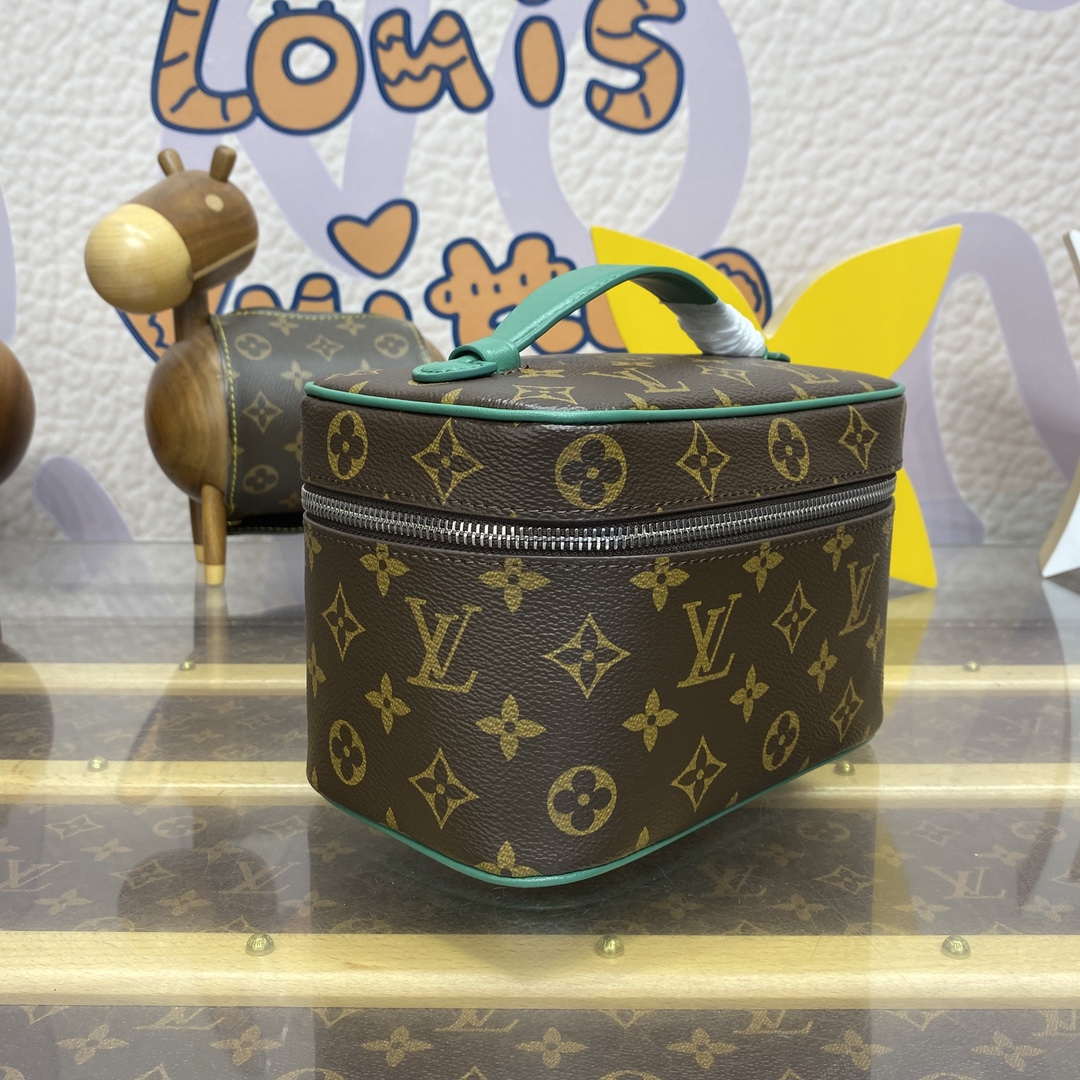 Louis Vuitton LV M12647 Nice Mini Vanity Case Monogram canvas Green - Default Title - View 2