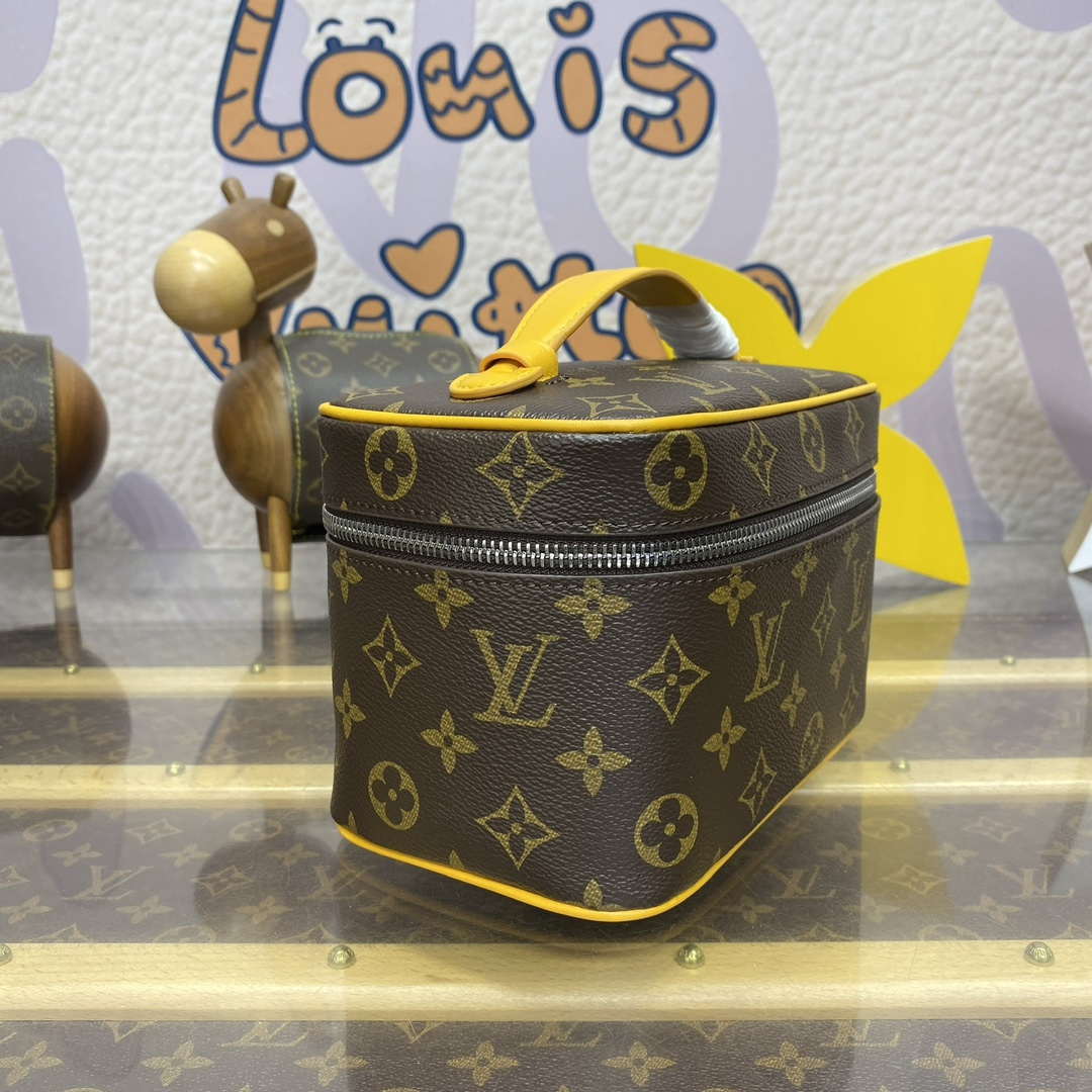 Louis Vuitton LV M12654 Nice Mini Vanity Case Monogram canvas Yellow