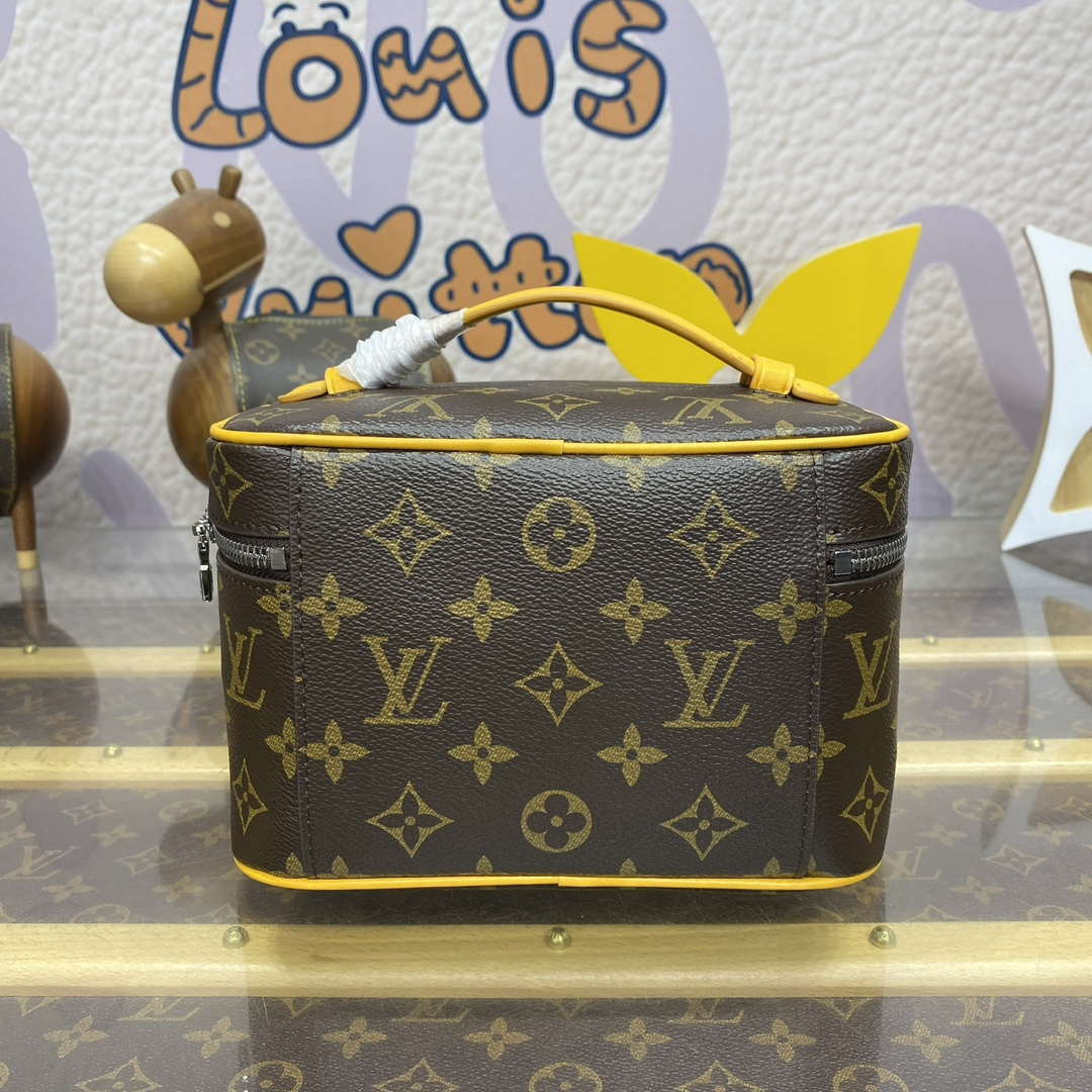 Louis Vuitton LV M12654 Nice Mini Vanity Case Monogram canvas Yellow