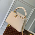 Louis Vuitton LV M12751 Capucines BB Handbag Apricot - Default Title - View 1