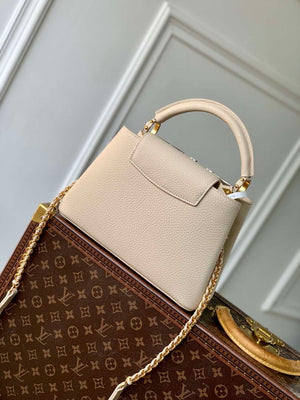 Louis Vuitton LV M12751 Capucines BB Handbag Apricot - Default Title - View 3