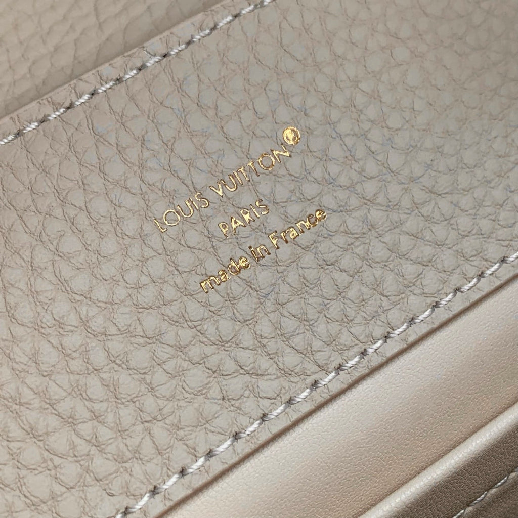 Louis Vuitton LV M12751 Capucines BB Handbag Apricot