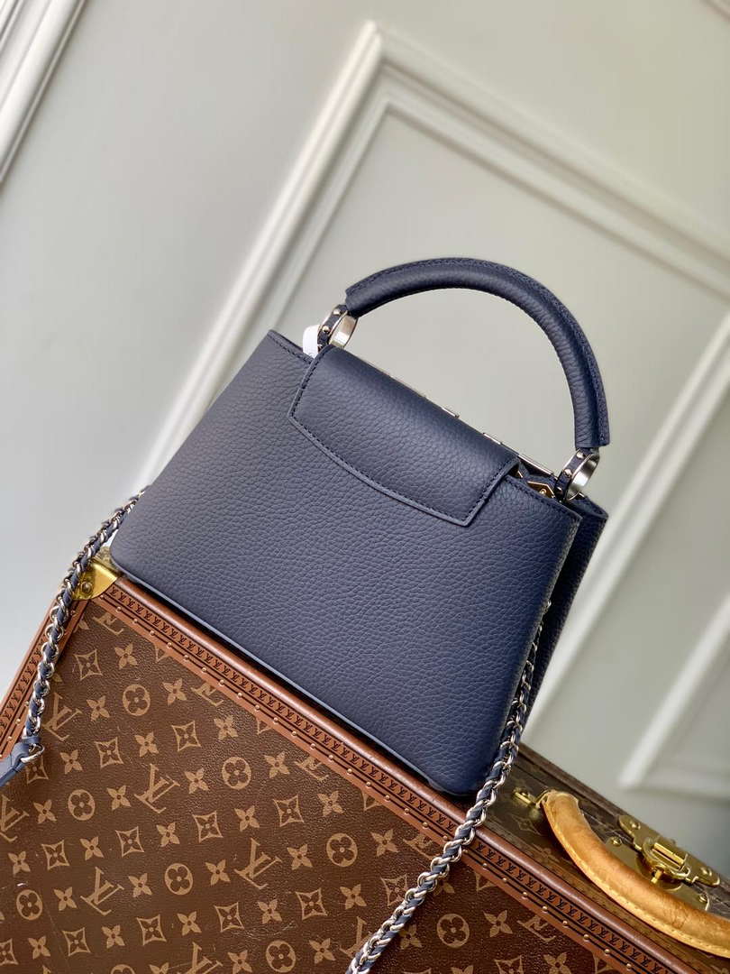 Louis Vuitton LV M12751 Capucines BB Handbag Blue
