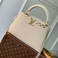Louis Vuitton LV M12751 Capucines MM Handbag Apricot - Default Title - View 1