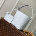 Louis Vuitton LV M12925 All In BB Bag Blue Ostrich Pattern - Default Title - View 1