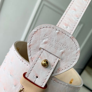 Louis Vuitton LV M12925 All In BB Bag Pink Ostrich Pattern - Default Title - View 10
