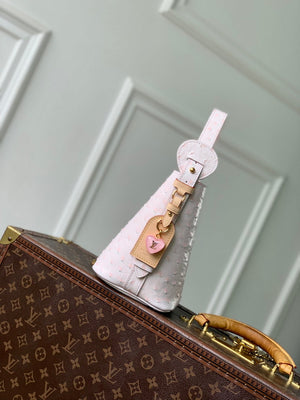 Louis Vuitton LV M12925 All In BB Bag Pink Ostrich Pattern - Default Title - View 2
