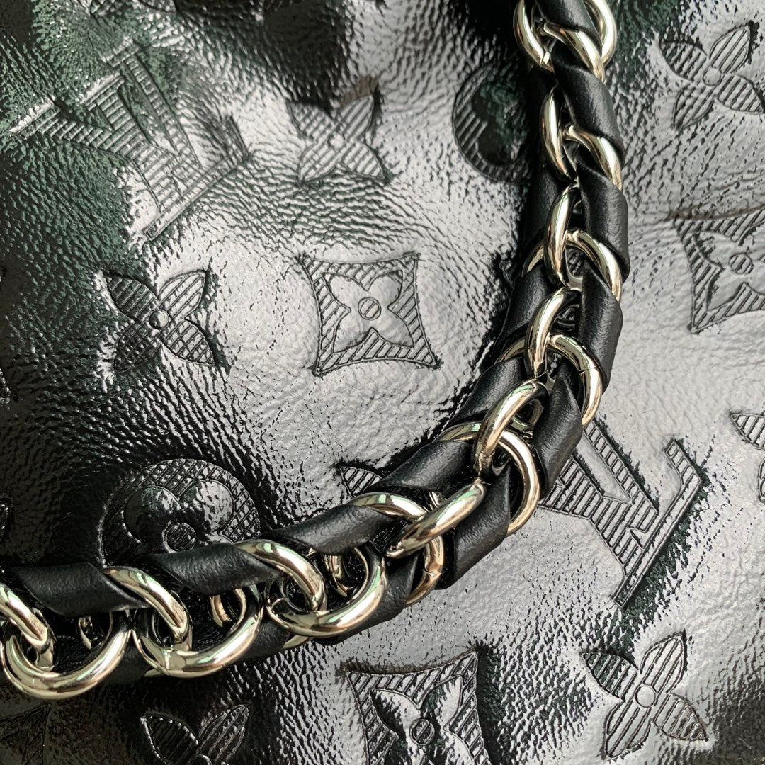 Louis Vuitton LV M13484  Noe Trunk PM Bag Monogram Black