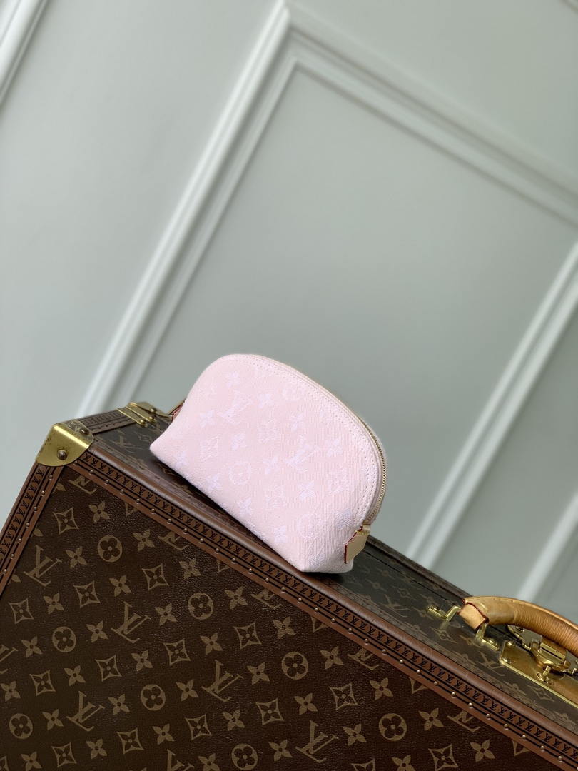 Louis Vuitton LV M13751  Pochette Cosmétique PM Other Monogram Canvas Pink - Default Title - View 2