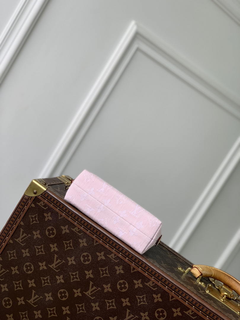 Louis Vuitton LV M13751  Pochette Cosmétique PM Other Monogram Canvas Pink - Default Title - View 4