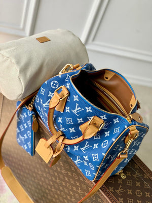 Louis Vuitton LV M13904 Speedy P9 Bandoulière 30 Bag Blue - Default Title - View 8