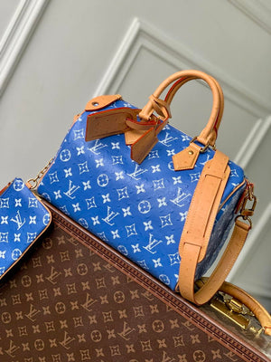 Louis Vuitton LV M13904 Speedy P9 Bandoulière 30 Bag Sky Blue - Default Title - View 1