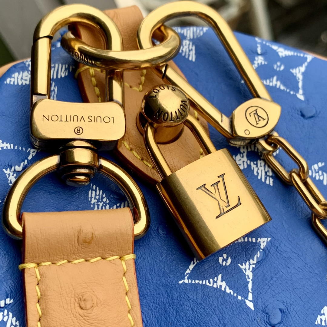 Louis Vuitton LV M13904 Speedy P9 Bandoulière 30 Bag Sky Blue