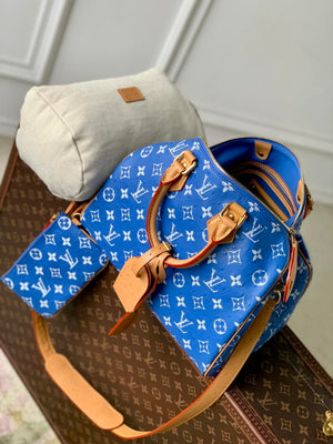 Louis Vuitton LV M13904 Speedy P9 Bandoulière 30 Bag Sky Blue - Default Title - View 9