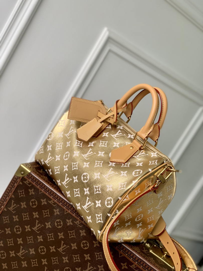 Louis Vuitton  LV M13904 Speedy P9 Bandoulière 30 Gold