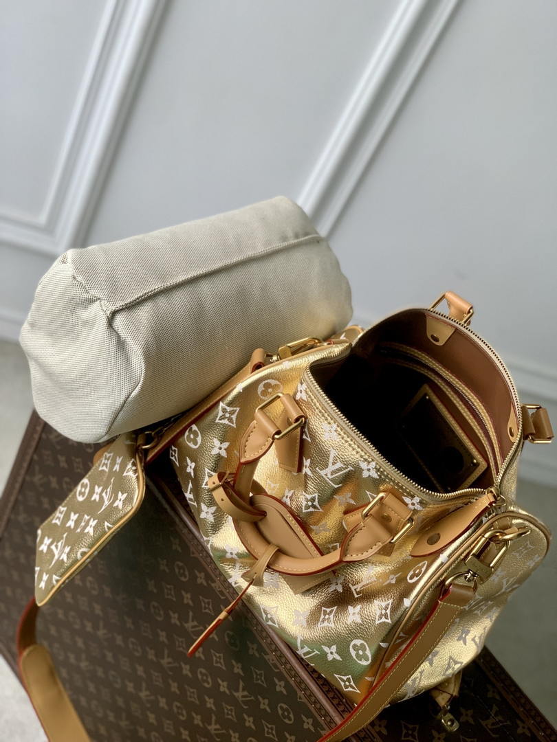 Louis Vuitton  LV M13904 Speedy P9 Bandoulière 30 Gold