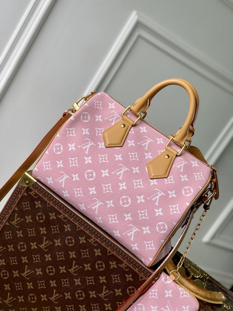 Louis Vuitton LV M13914  Speedy P9 Bandoulière 30 Bag  Pink - Default Title - View 3