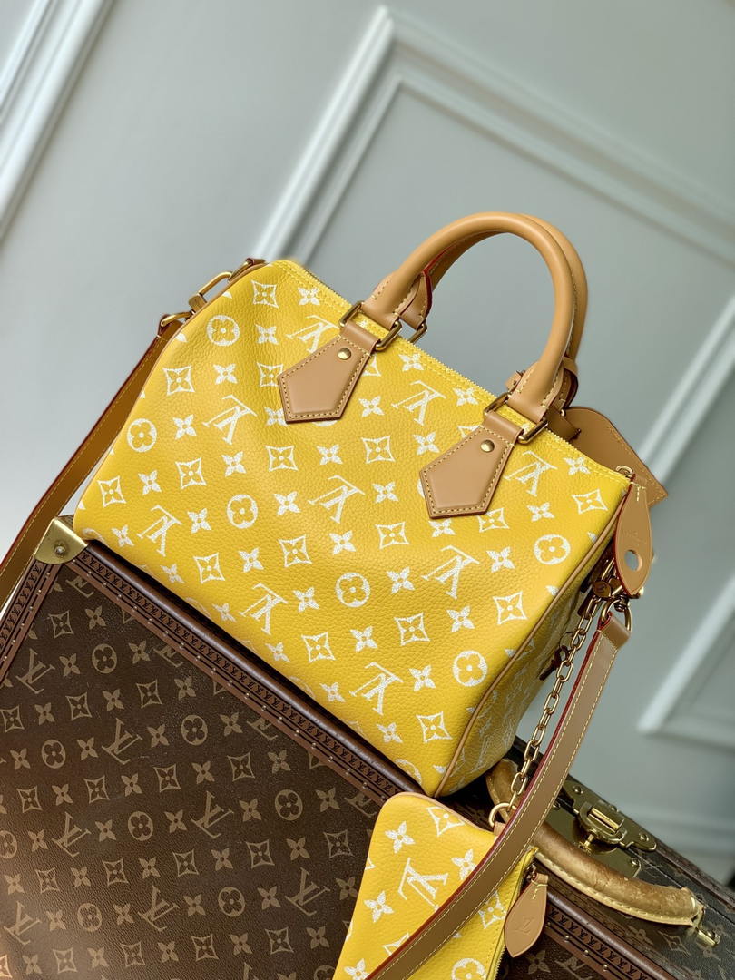 Louis Vuitton LV M13914 Speedy P9 Bandoulière 30 Bag Yellow
