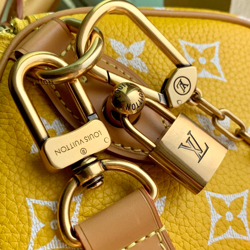 Louis Vuitton LV M13914 Speedy P9 Bandoulière 30 Bag Yellow