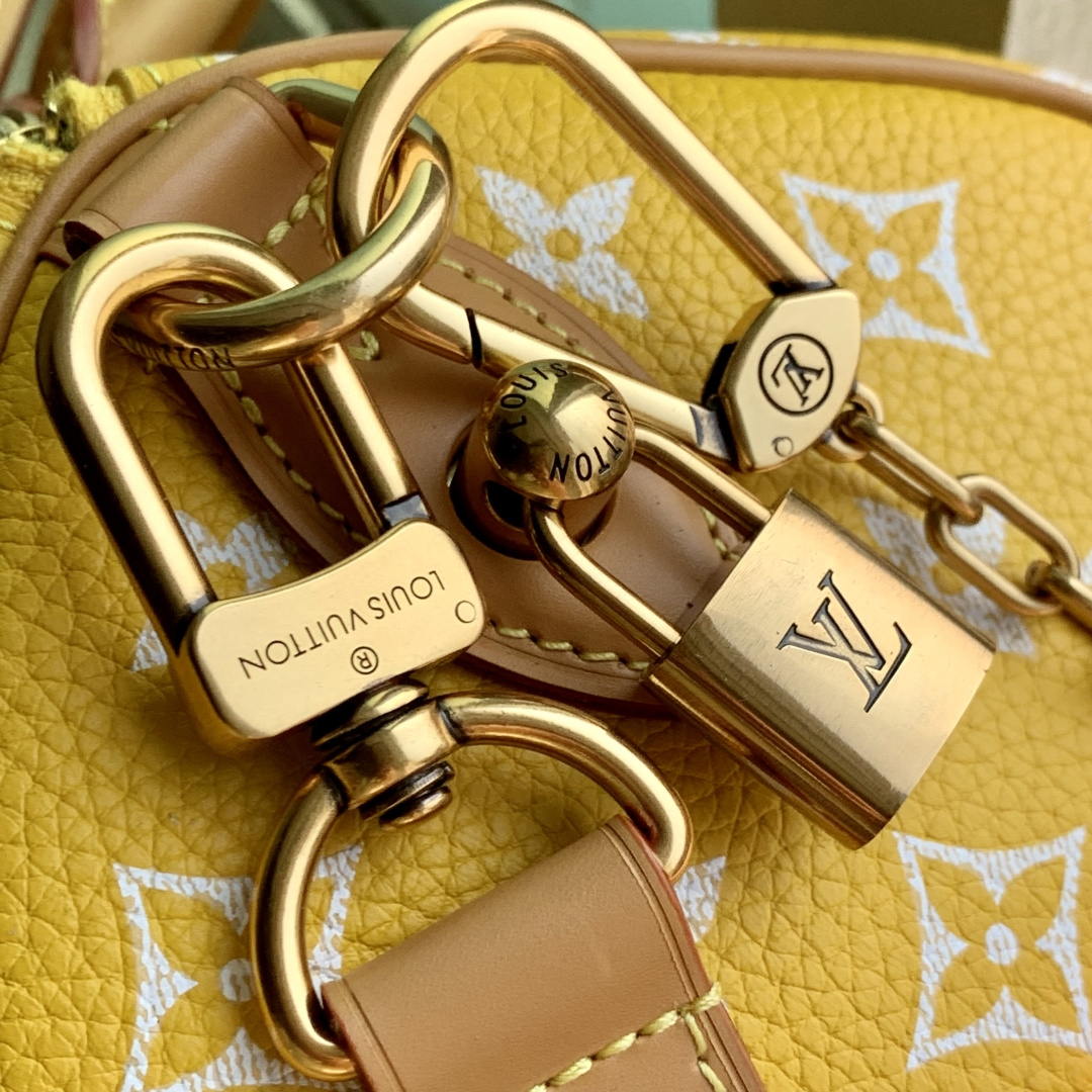 Louis Vuitton LV M13914 Speedy P9 Bandoulière 30 Bag Yellow