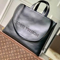 Louis Vuitton LV M13979 Shopper Tote MM Bag Ultra Black