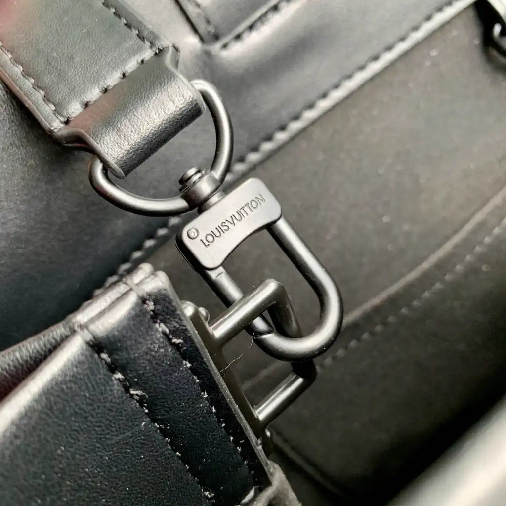Louis Vuitton LV M13979 Shopper Tote MM Bag Ultra Black
