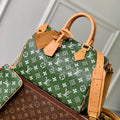 Louis Vuitton LV M14064 Speedy P9 Bandoulière 30 Bag Ostrich Dark green - Default Title - View 1