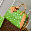Louis Vuitton LV M14064 Speedy P9 Bandoulière 30 Bag Ostrich  green - Default Title - View 1