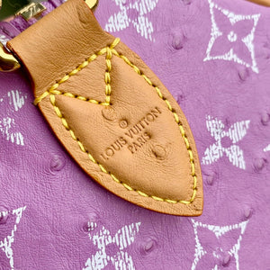 Louis Vuitton LV M14064 Speedy P9 Bandoulière 30 Bag Ostrich Ligth Purple - Default Title - View 7