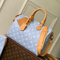 Louis Vuitton LV M14064 Speedy P9 Bandoulière 30 Bag Ostrich Ligth Blue - Default Title - View 1
