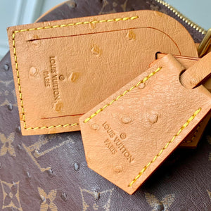 Louis Vuitton LV M14064 Speedy P9 Bandoulière 30 Bag Ostrich Dark Brown - Default Title - View 8