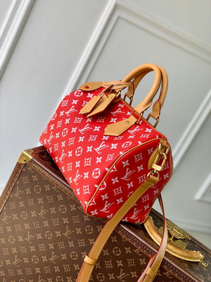 Louis Vuitton LV M14067 Speedy P9 Bandoulière 30 Bag Red - Default Title - View 2
