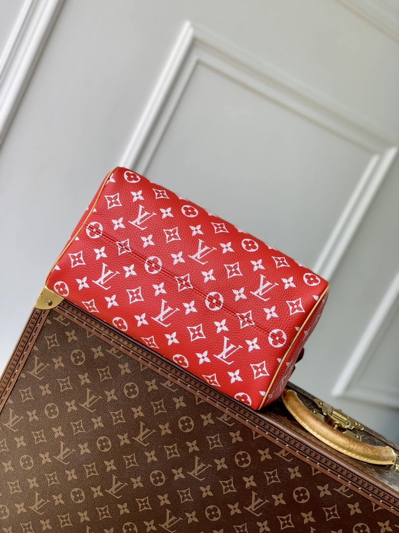Louis Vuitton LV M14067 Speedy P9 Bandoulière 30 Bag Red