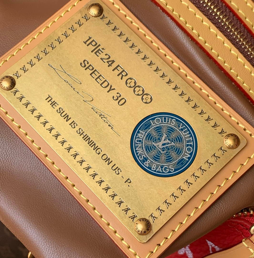 Louis Vuitton LV M14067 Speedy P9 Bandoulière 30 Bag Red