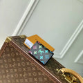 Louis Vuitton LV M14134 Pocket Organizer Monogram Black LW10017