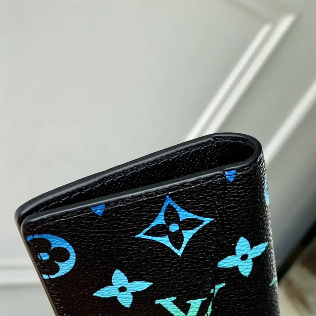 Louis Vuitton LV M14134 Pocket Organizer Monogram Black LW10017