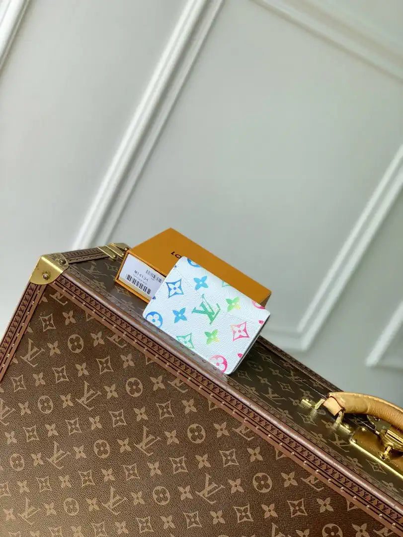 Louis Vuitton LV M14134 Pocket Organizer Monogram White LW10018