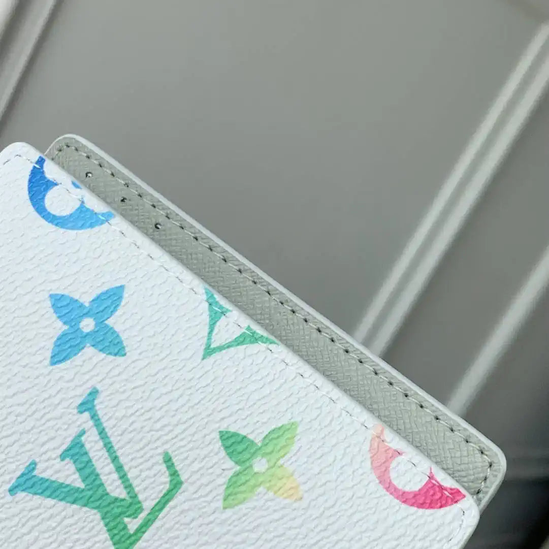 Louis Vuitton LV M14134 Pocket Organizer Monogram White LW10018