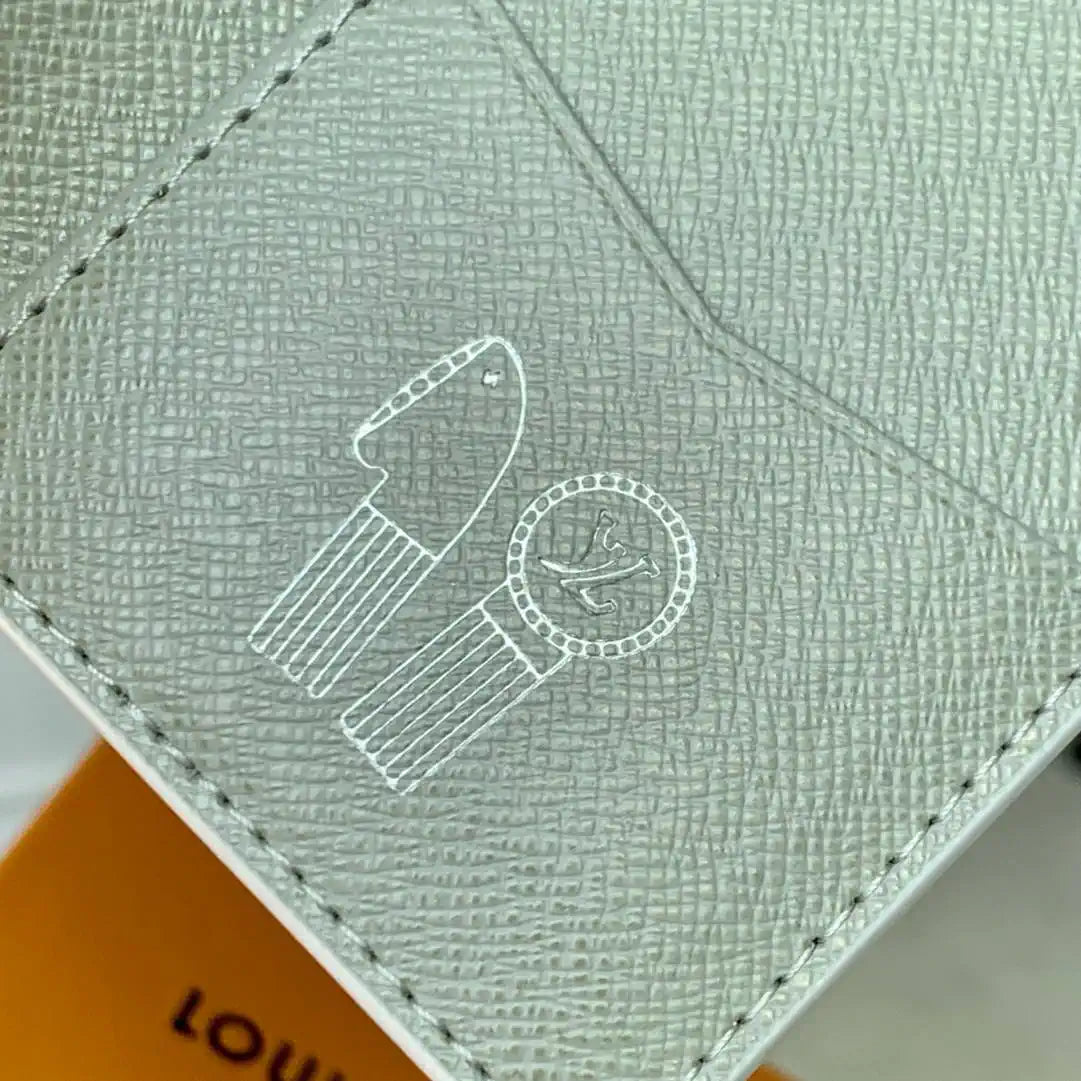 Louis Vuitton LV M14134 Pocket Organizer Monogram White LW10018