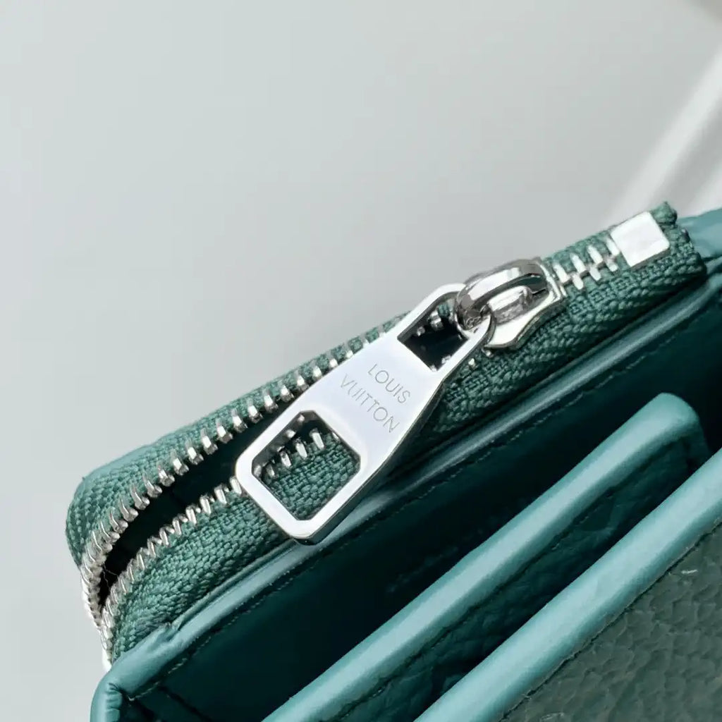 Louis Vuitton LV M14143 Slender Pilot Green Monogram Leather