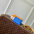 Louis Vuitton LV M14862 Double Card Holder Blue