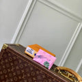 Louis Vuitton LV M14862 Double Card Holder Pink