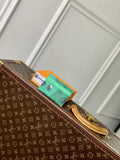 Louis Vuitton LV M14863 Double Card Holder Green