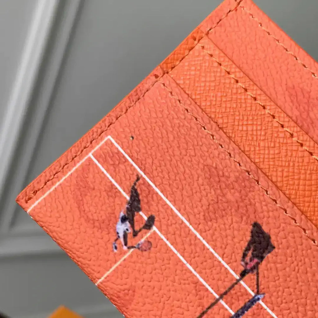 Louis Vuitton LV M14863 Double Card Holder Orange