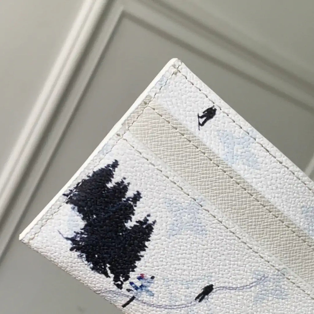 Louis Vuitton LV M14864 Double Card Holder White