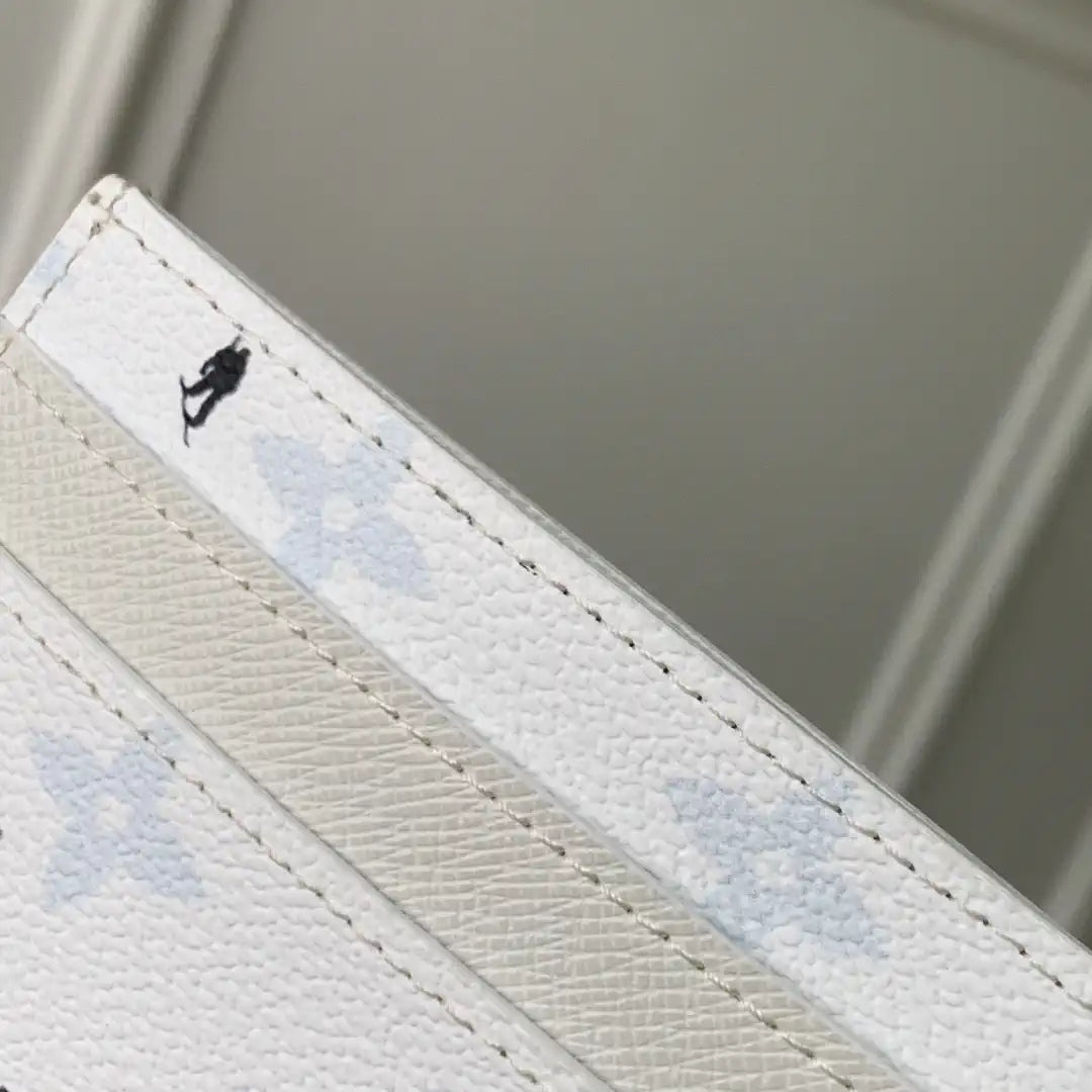 Louis Vuitton LV M14864 Double Card Holder White