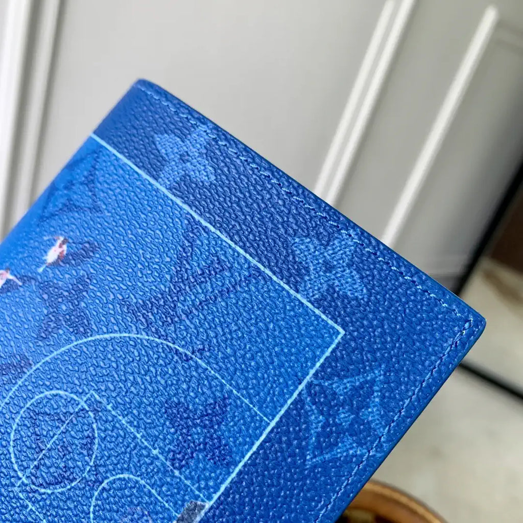 Louis Vuitton LV M14876 Passport Cover Blue