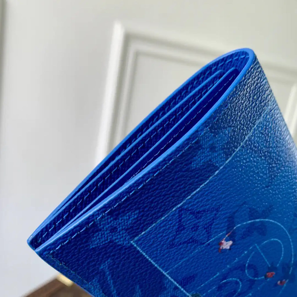 Louis Vuitton LV M14876 Passport Cover Blue