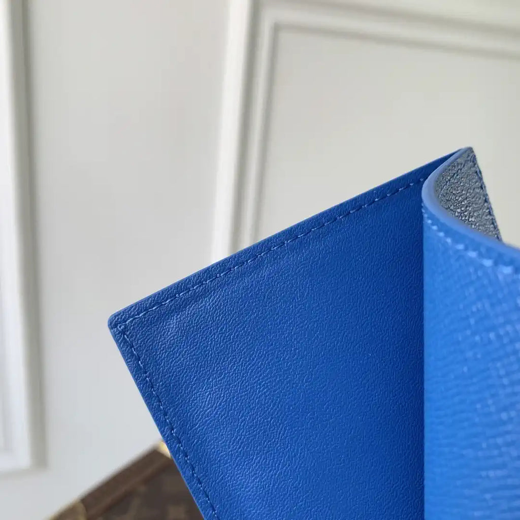 Louis Vuitton LV M14876 Passport Cover Blue