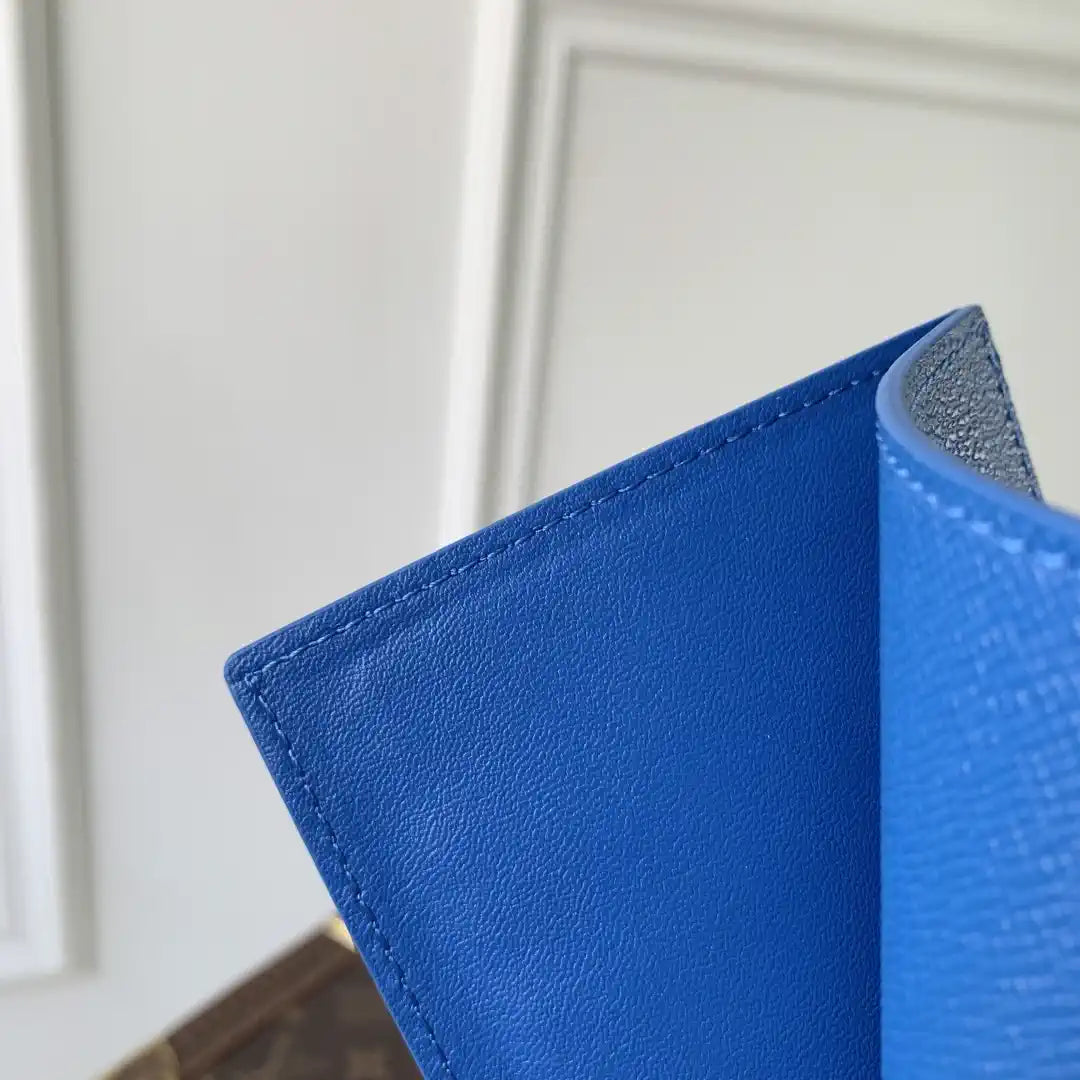 Louis Vuitton LV M14876 Passport Cover Blue